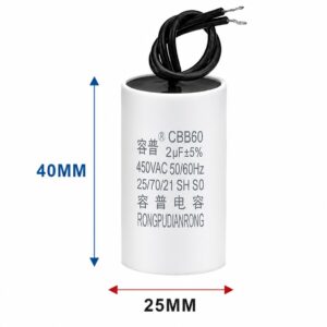 CAPACITOR TYPE CBB60 12mF  450VAC