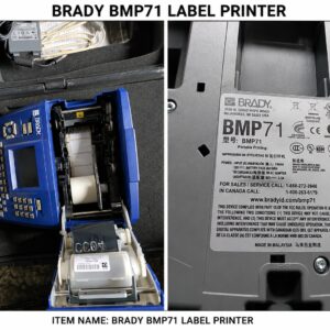 BRADY BMP71 label printer